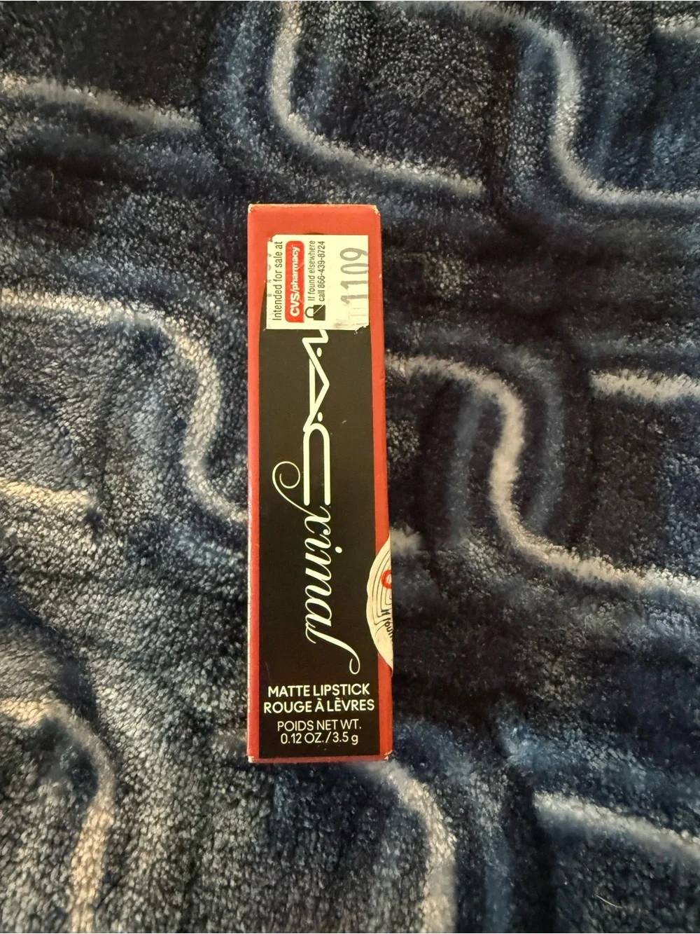 M·A·C Macximal Matte Lipstick color 602 Chili